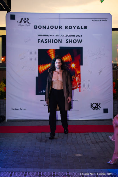 Moulin Rouge Special Design-Men's Flamenco Grid Set(Autumn/Winter Fashion Show 2024)