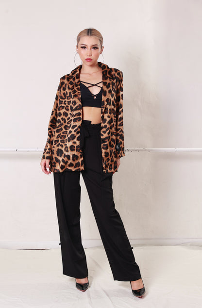 BonjourRoyale 2024 Leopard Series “Office Charm” Jacket