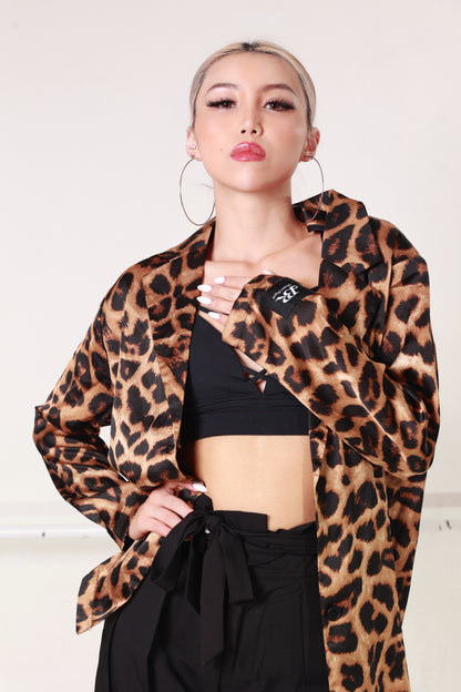 BonjourRoyale 2024 Leopard Series “Office Charm” Jacket