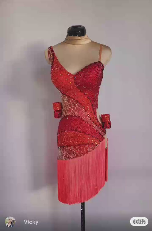 Secondhand Latin Competition Dress